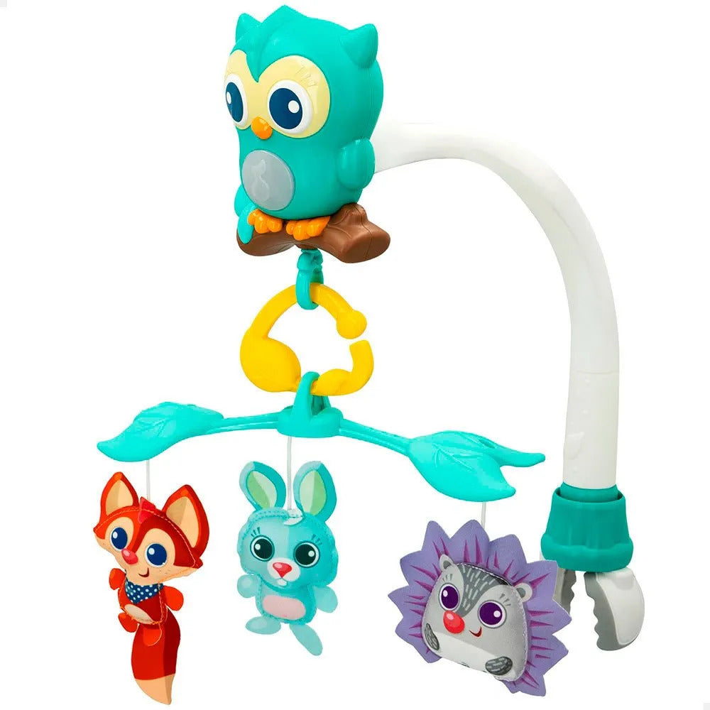 Winfun - 3-In-1 Woodland Friends Soothing Mobile