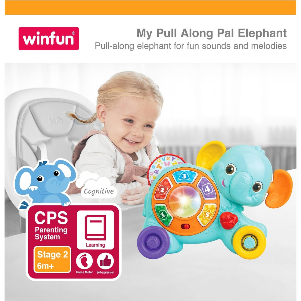 Winfun - My Pull Along Pal Elephant