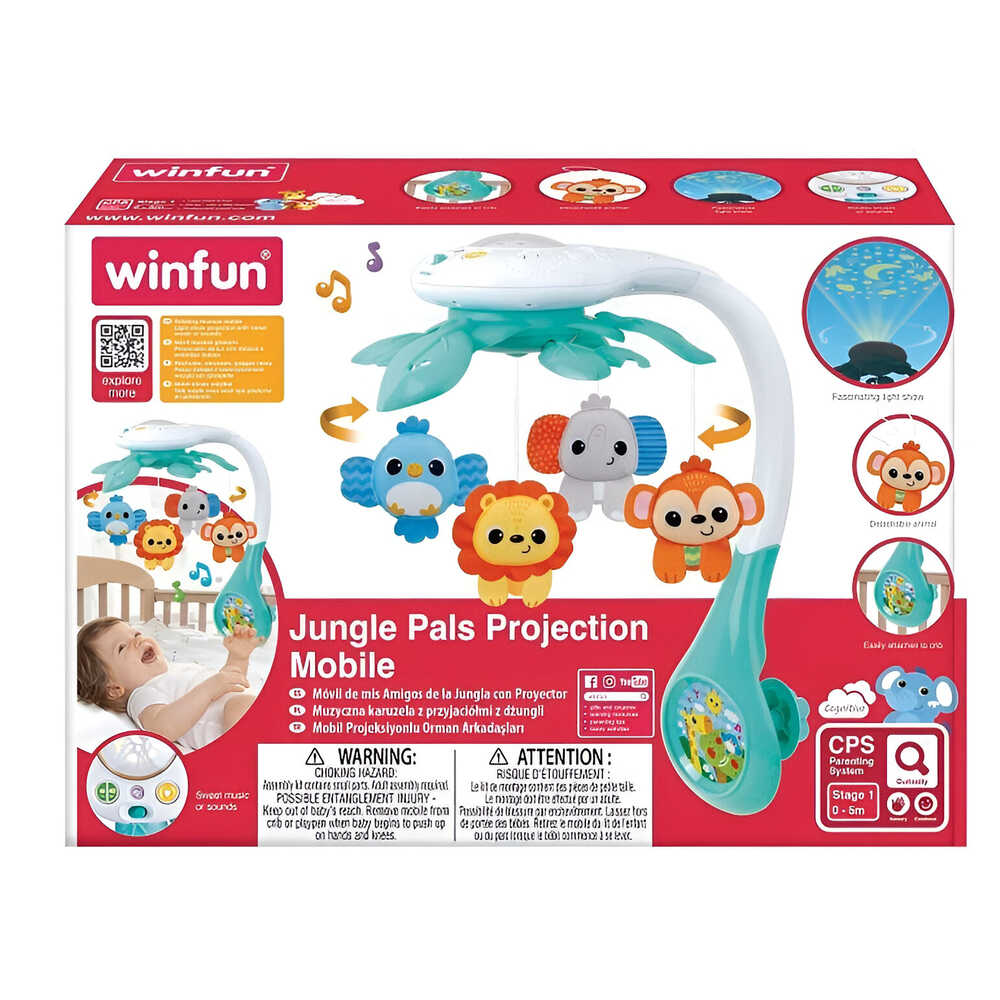 Winfun - Jungle Pals Projection Mobile