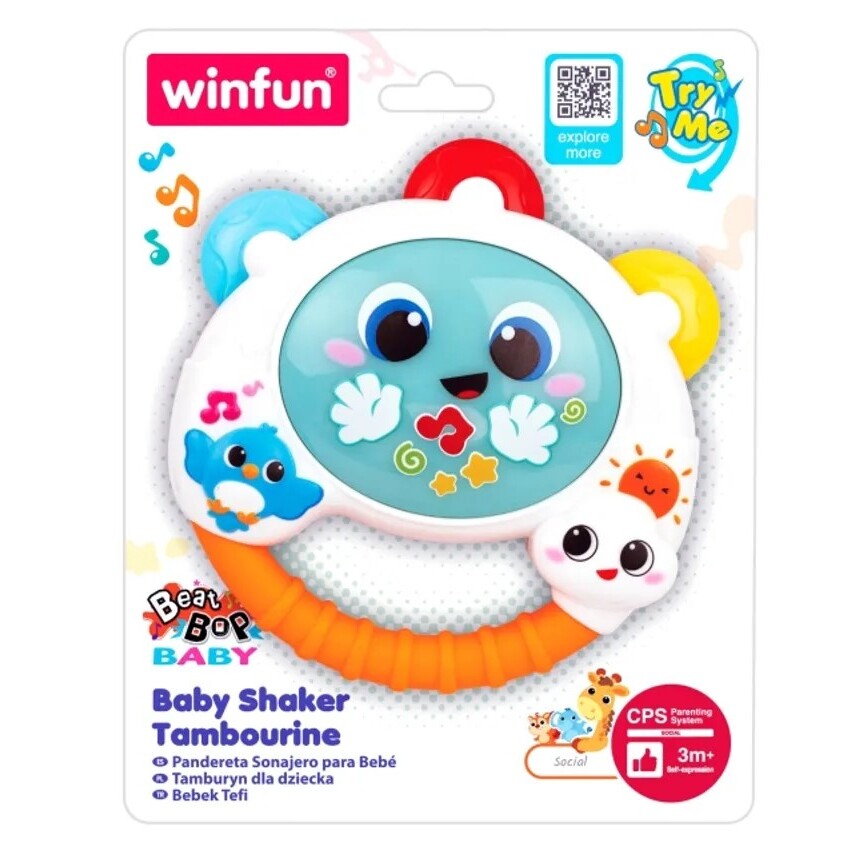 Winfun - Baby Shaker Tambourine