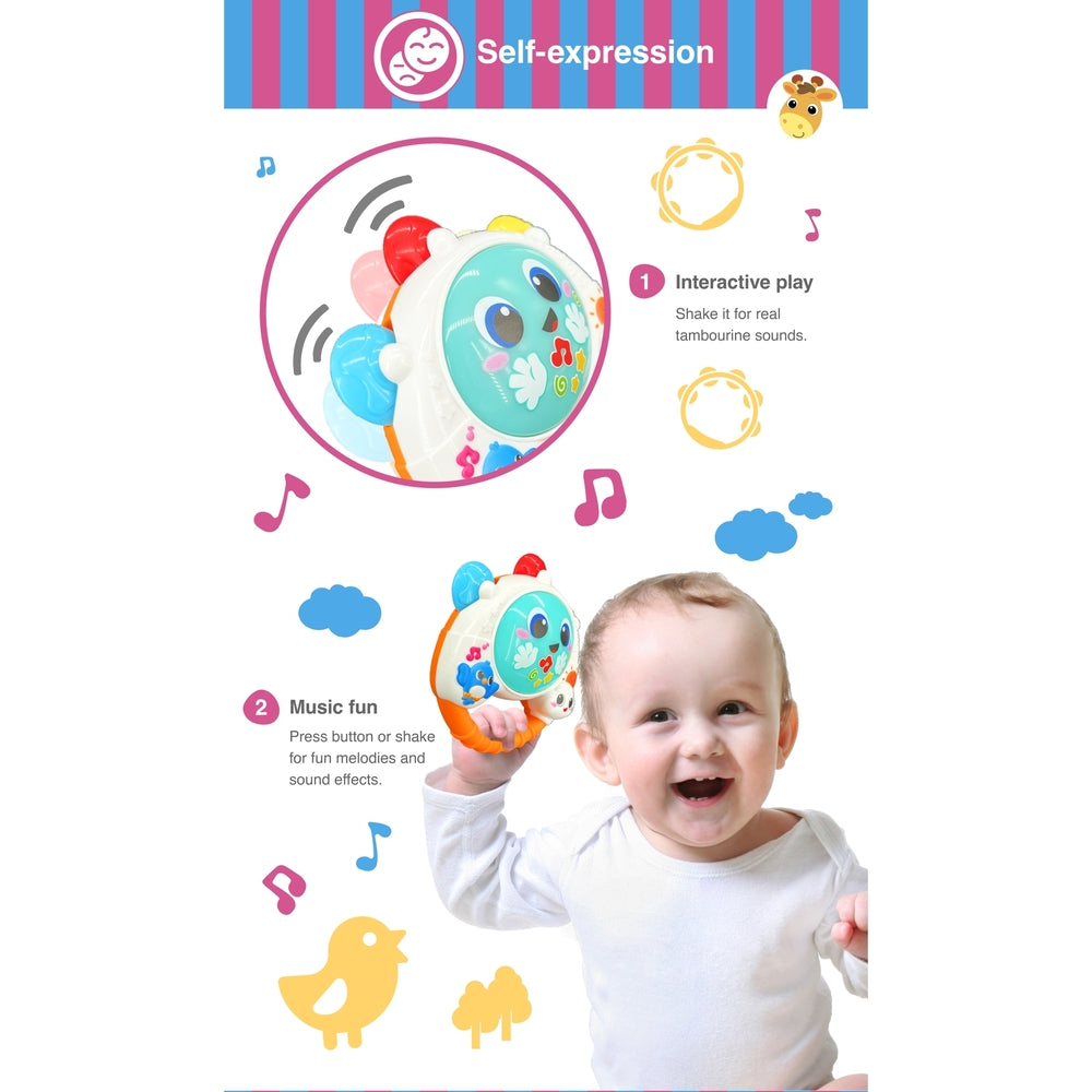 Winfun - Baby Shaker Tambourine