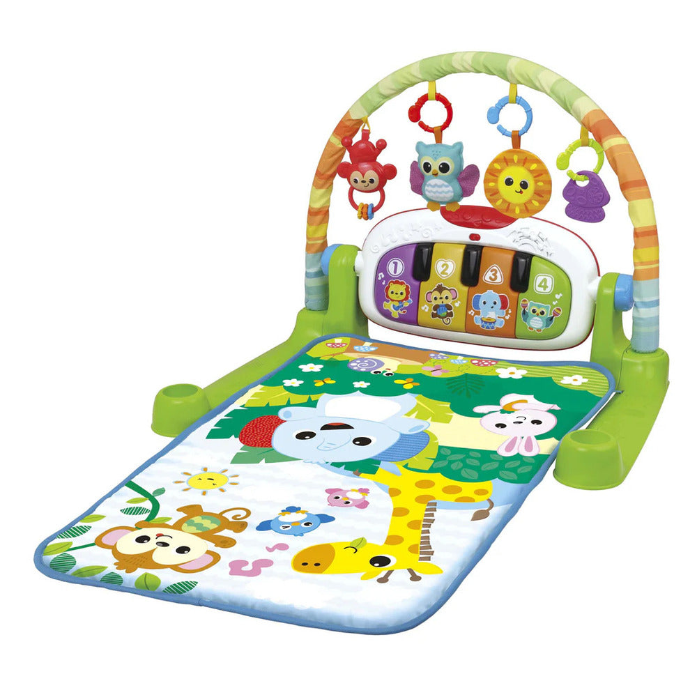 Winfun - Jungle Pals Kick N Play Musical Gym Deluxe