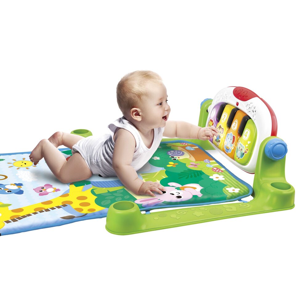 Winfun - Jungle Pals Kick N Play Musical Gym Deluxe
