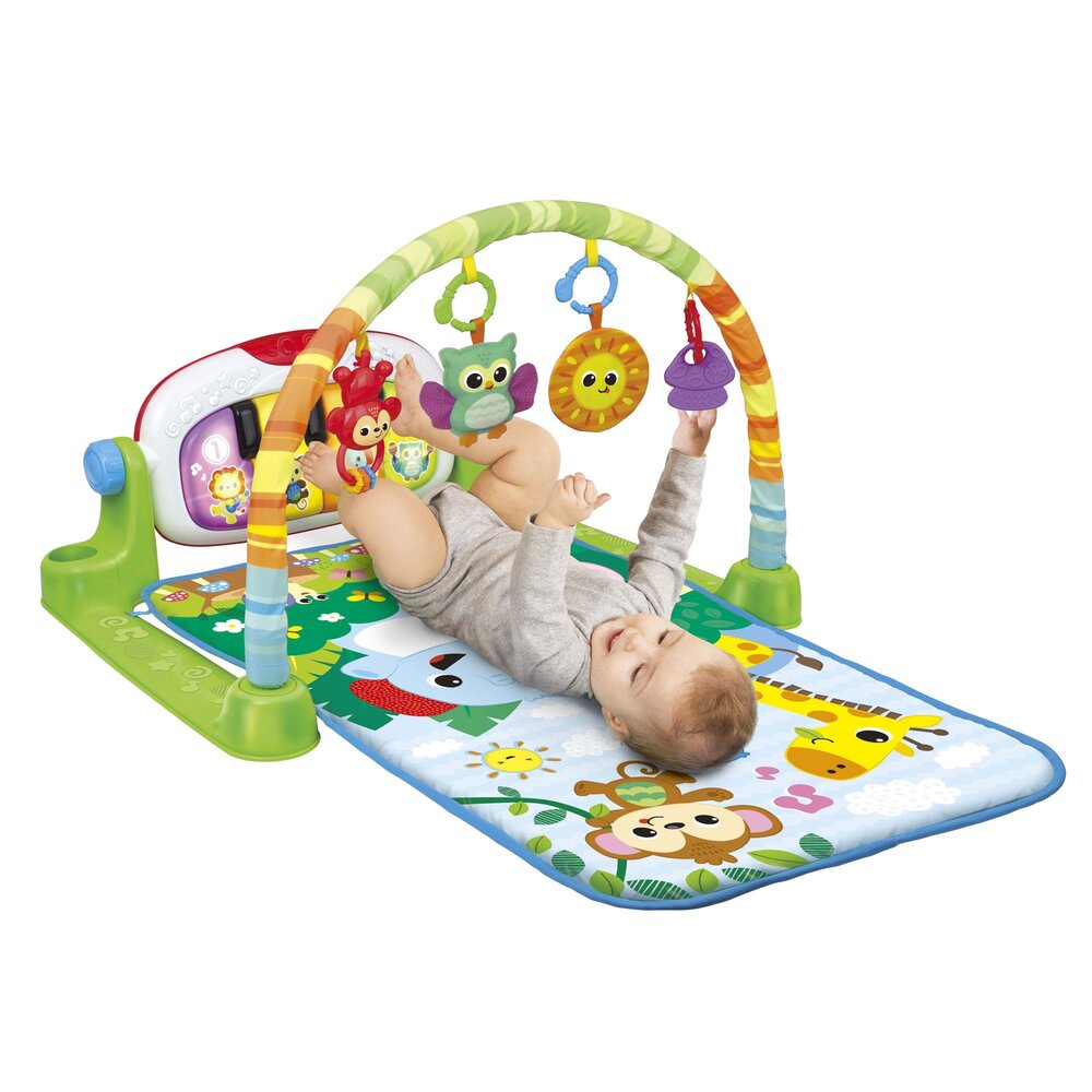 Winfun - Jungle Pals Kick N Play Musical Gym Deluxe