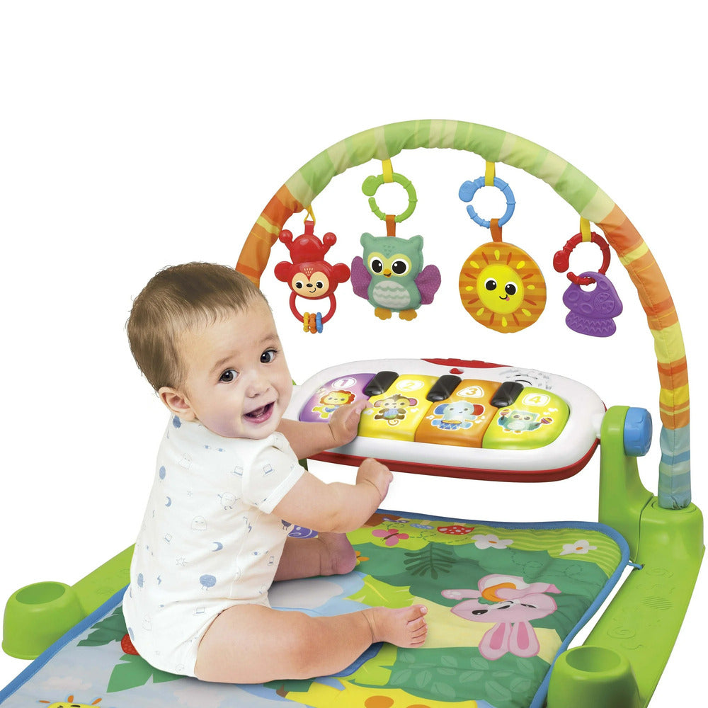 Winfun - Jungle Pals Kick N Play Musical Gym Deluxe