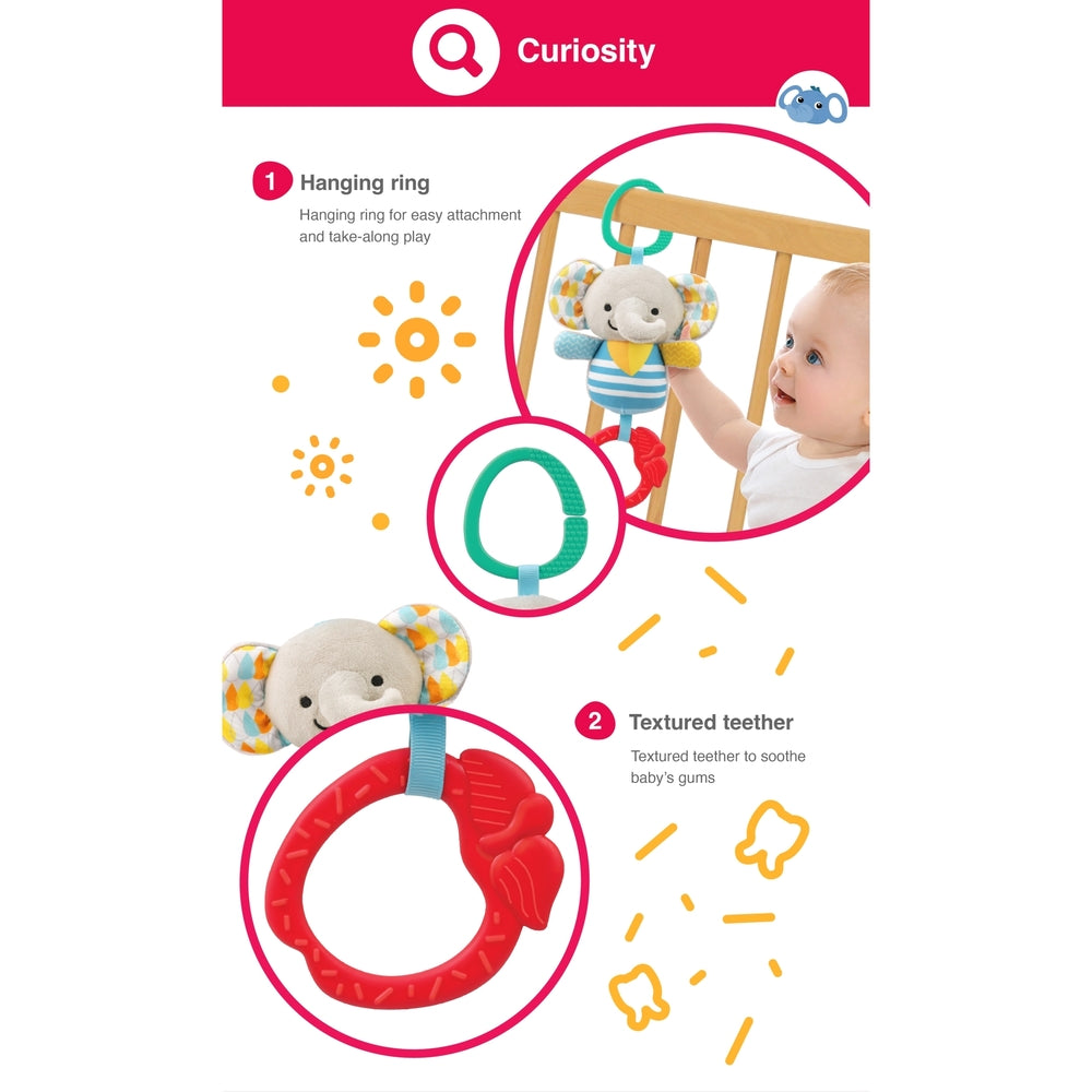 Winfun - Chime And Teething Lil Elephant