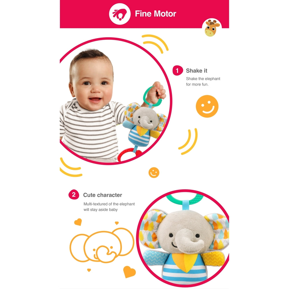 Winfun - Chime And Teething Lil Elephant