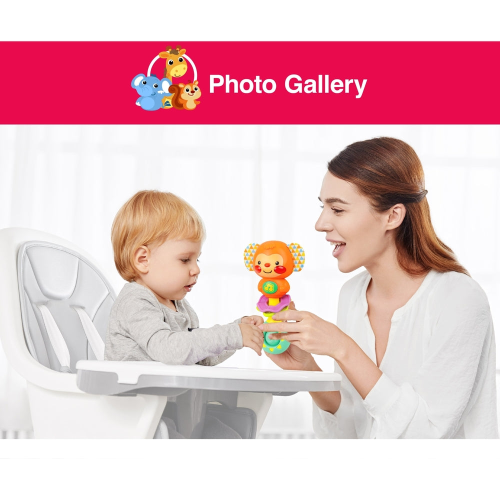 Winfun - Sing With Me Rattle - Monkey