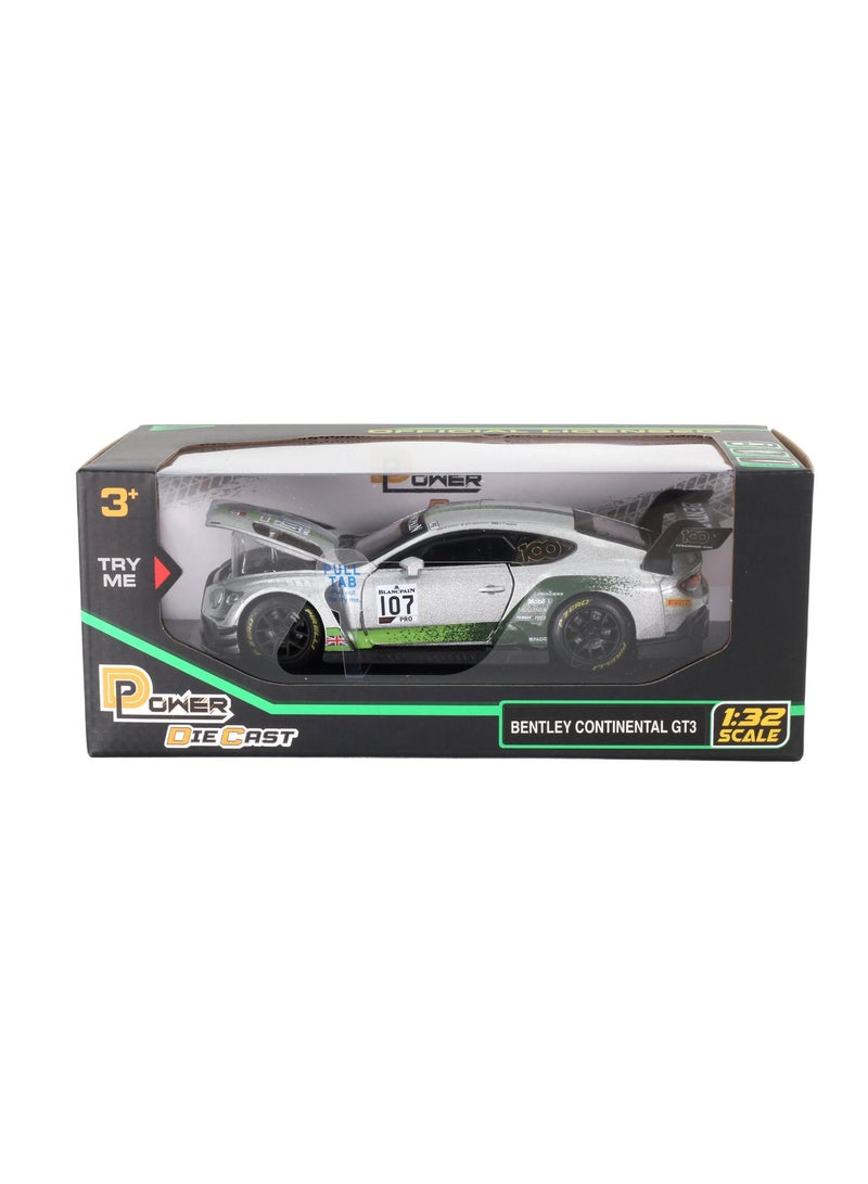 D-POWER 1:32 DIECAST BENTLEY CONTINENTAL GT3 2019 LIQUI MOLY