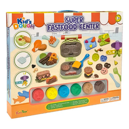 KID'S DOUGH SUPER DESSERT CENTRE 6 X 56G/2OZ DOUGH POT EACH