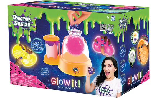 DR SQUISH SQUISHY MAKER STATION GLOW IT!