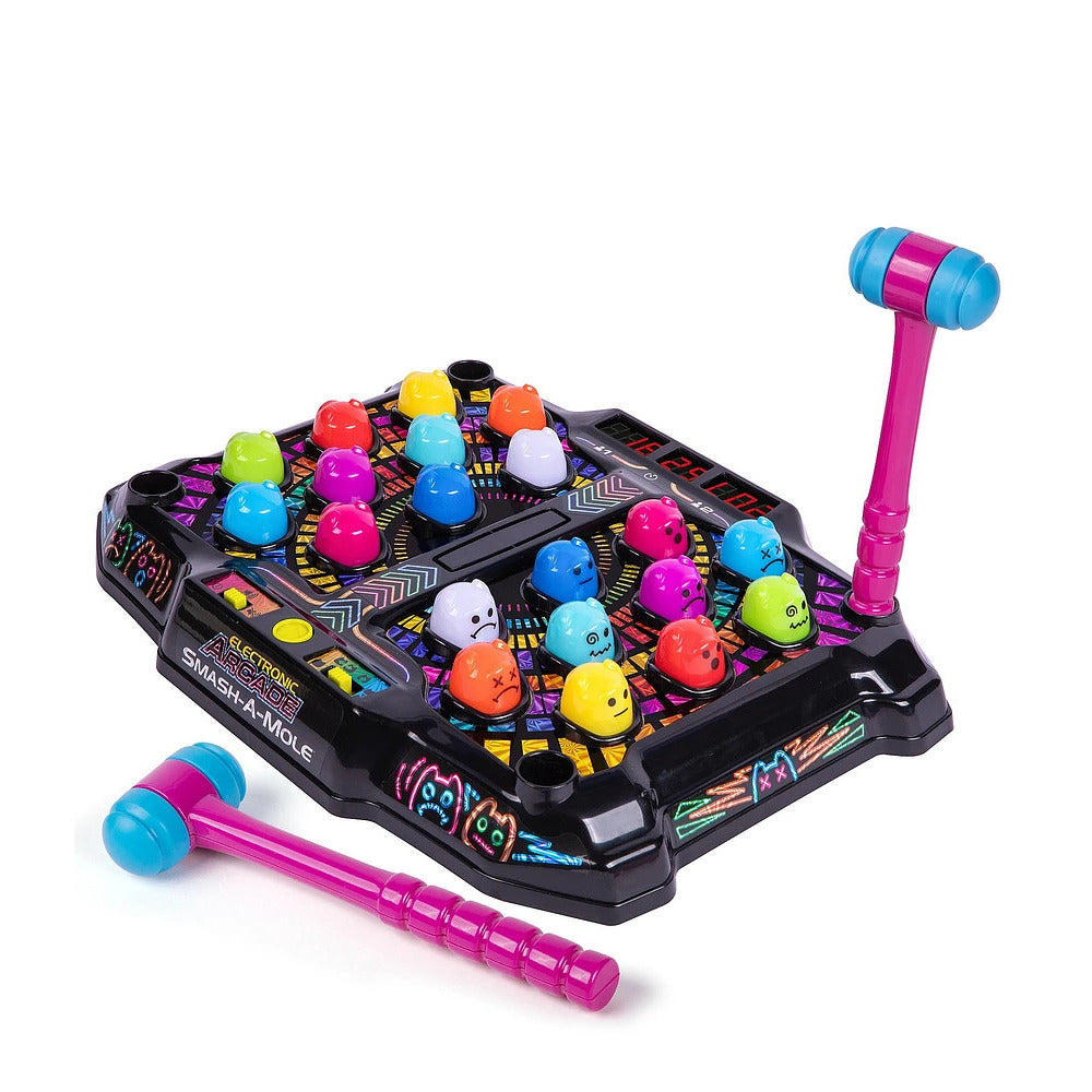 Electronic Arcade Smash-A-Mole-Hyper Neon Black Series