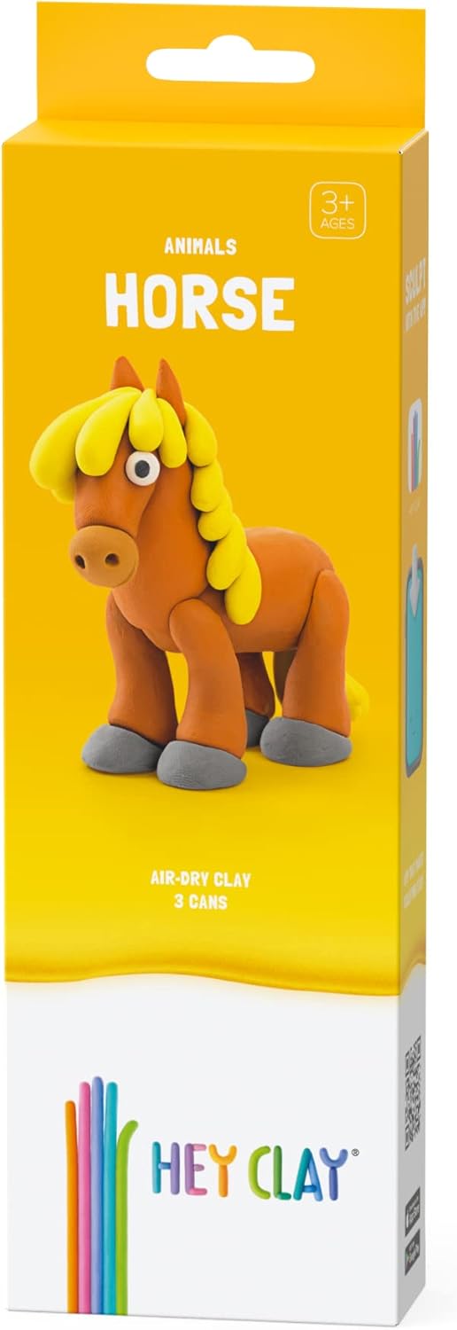 HEY CLAY - HORSE 3 CANS