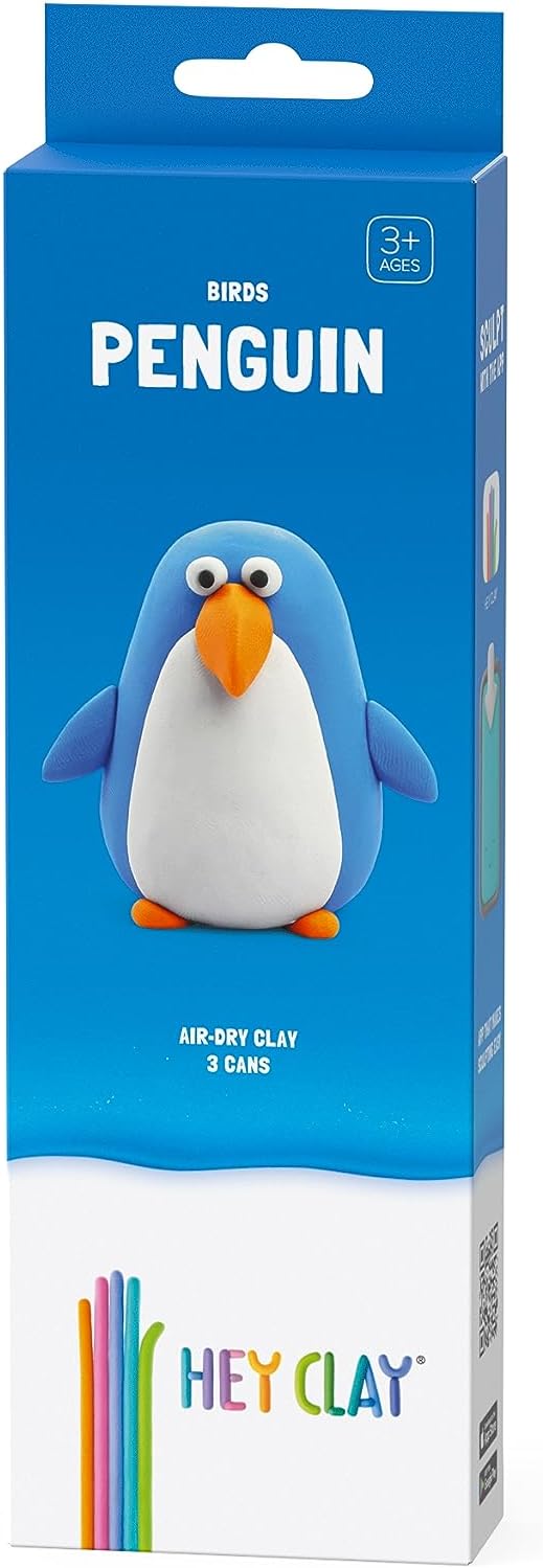 HEY CLAY - PENGUIN 3 CANS