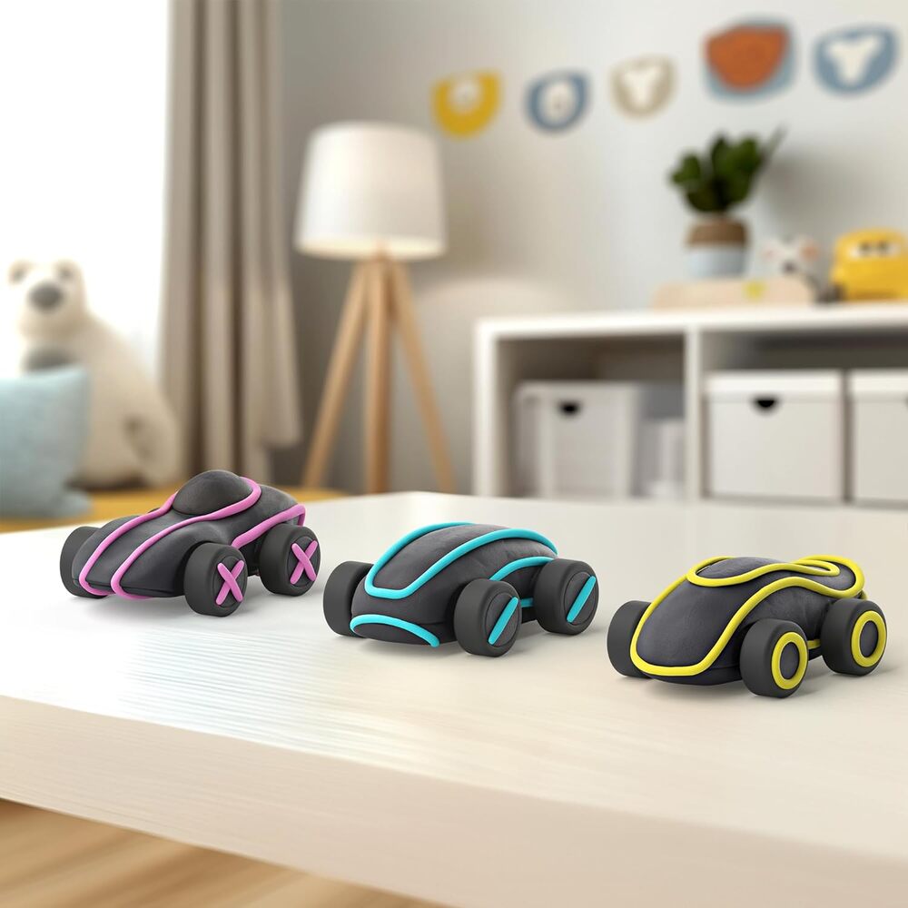 Hey Clay - Pink Cyber Car Series Motors 2 Cans