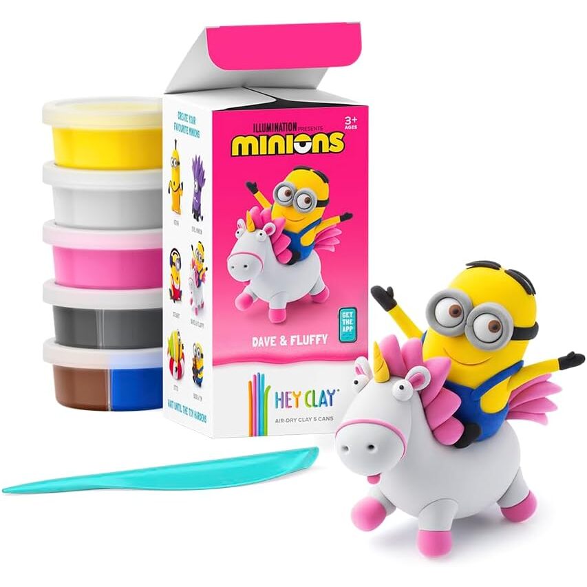 Hey Clay - Dave And Fluffy Series Minions 5 Cans