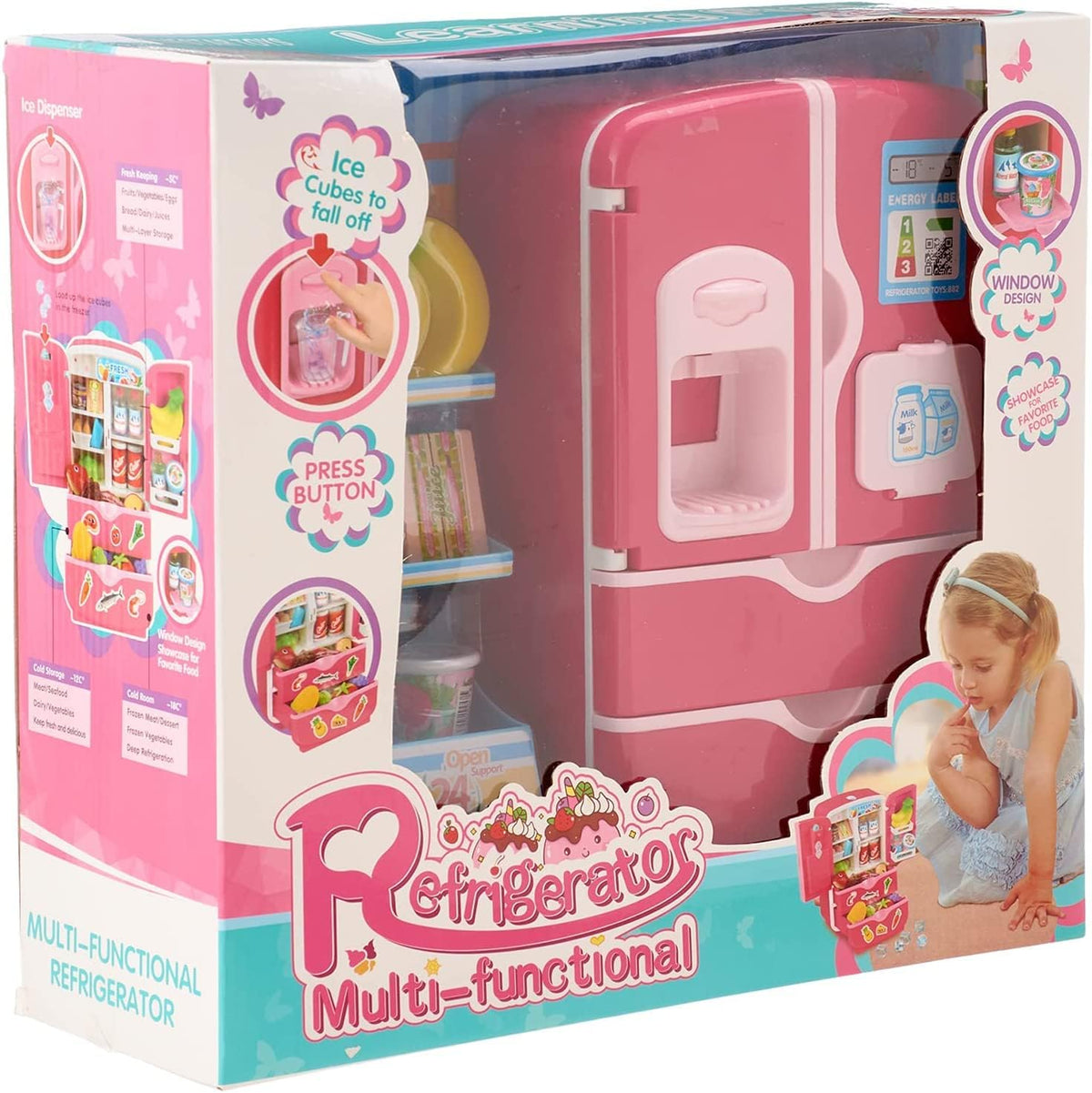 SIMULATED KITCHEN REFRIGERATOR TOY