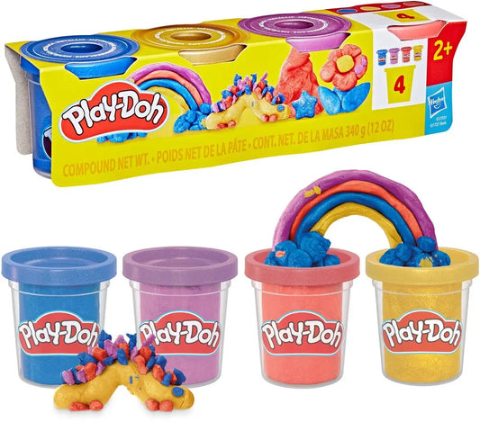 Play-Doh Shimmery Metallics 4-Pack