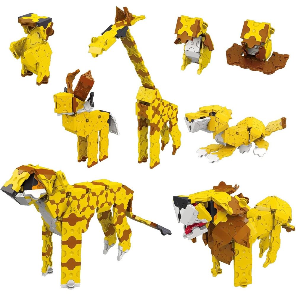 Laq - Animal World Lion & Cheetah - 250 Pcs