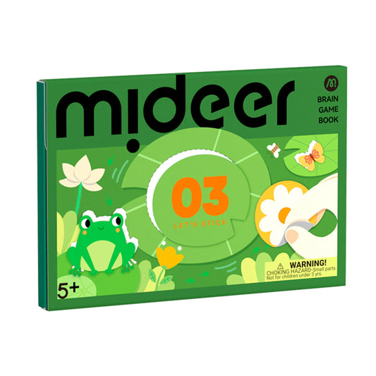mideer Level Up Brain Gamebook - Let's Stick Level 3