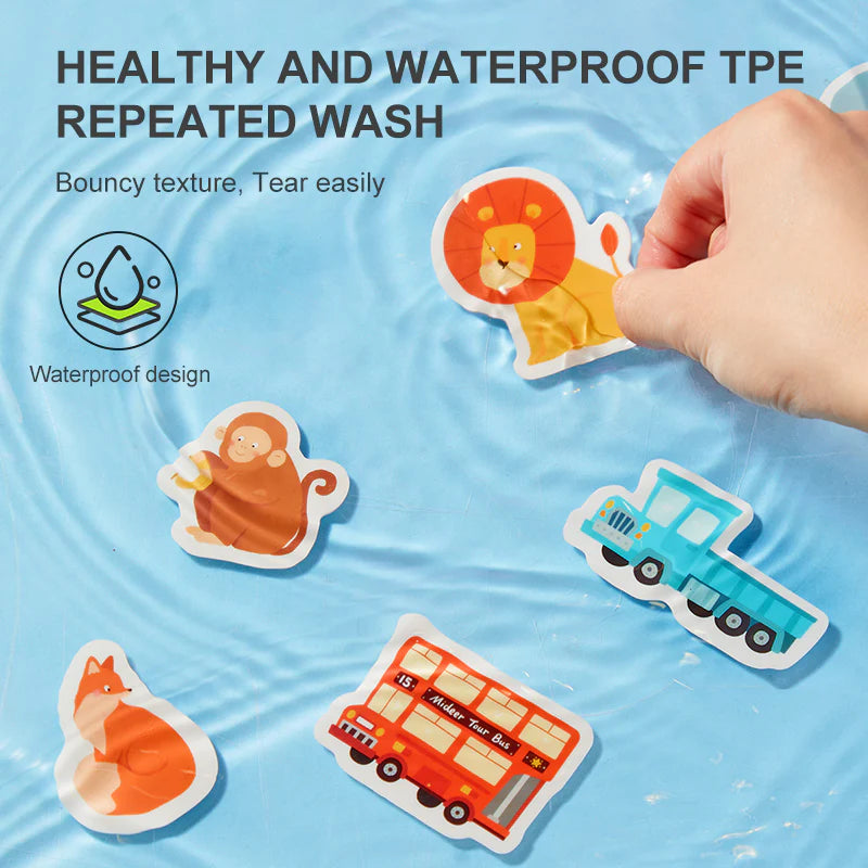 mideer Reusable Jelly Sticker Set - The Bustling Traffic