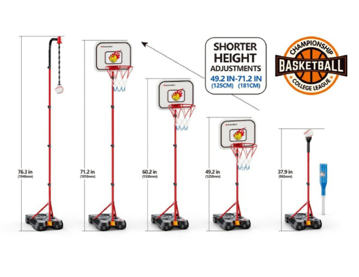 BALL BASKETBALL SET