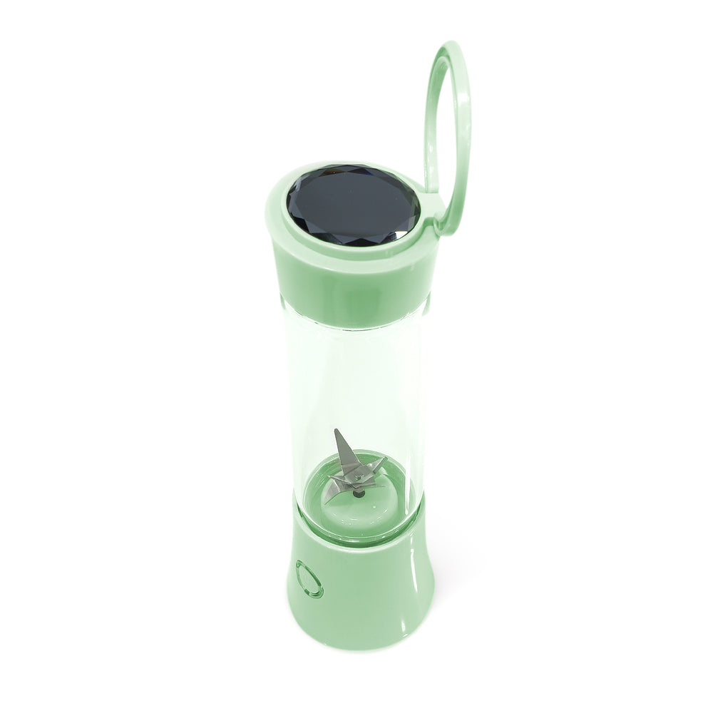 Sky - Rechargeable Juicer Bottle With 6 Blades 480Ml Usb - Green