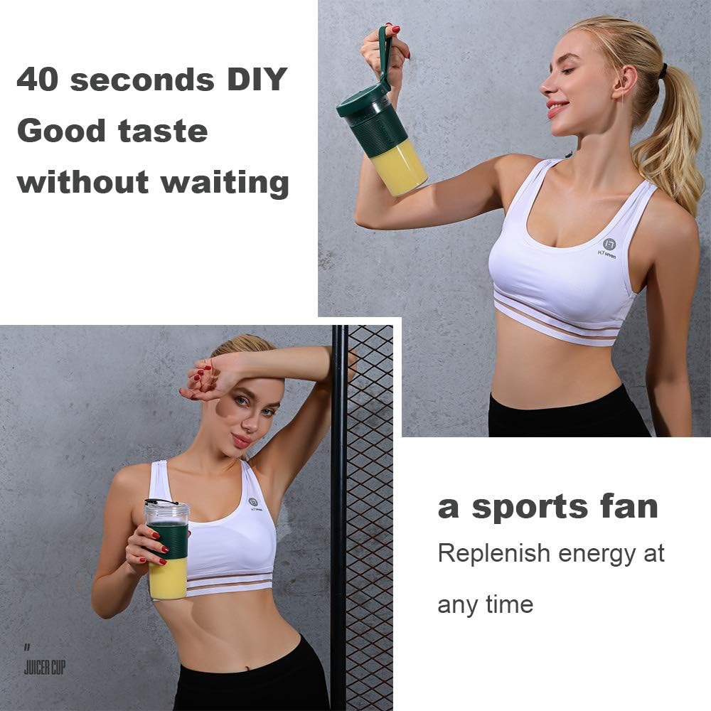 Sky - Usb Rechargeable Cordless Mini 320Ml Fruit Ice Smoothie Mixer - Grey