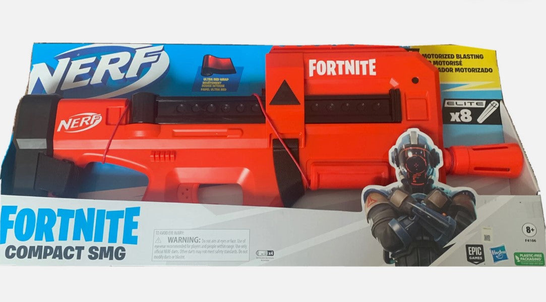 نيرف فورتنايت SMG – إطلاق سريع بتصميم الأبطال