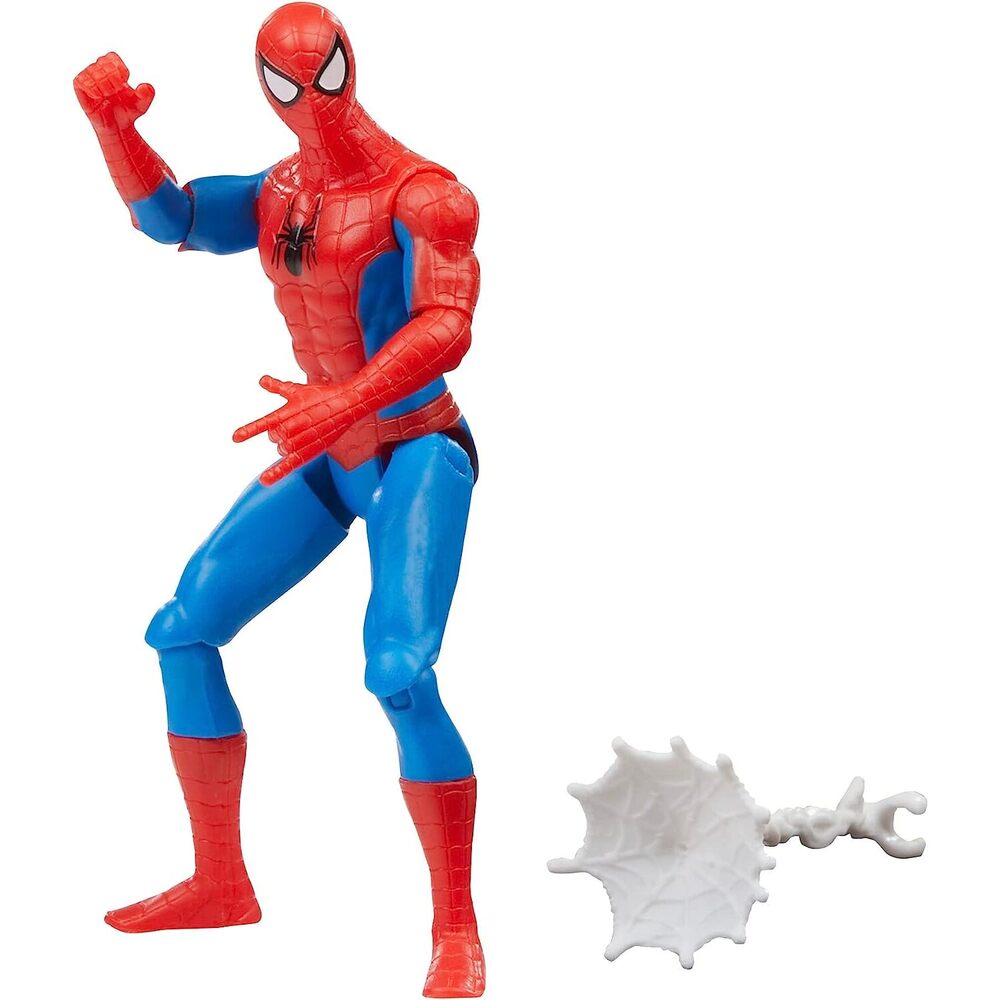 Hasbro - Classic Spiderman Figure, 4 Inch, Red And Blue