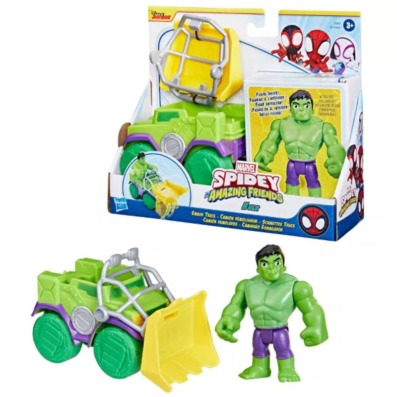 Hasbro - Spidey Hulk Truck With Accessory