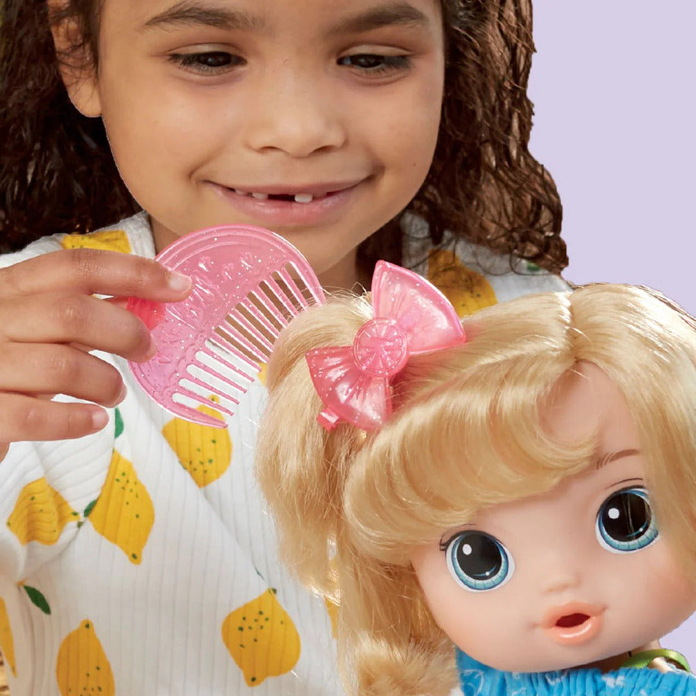 Baby Alive - Fruity Sips Doll Apple- Blonde Hair