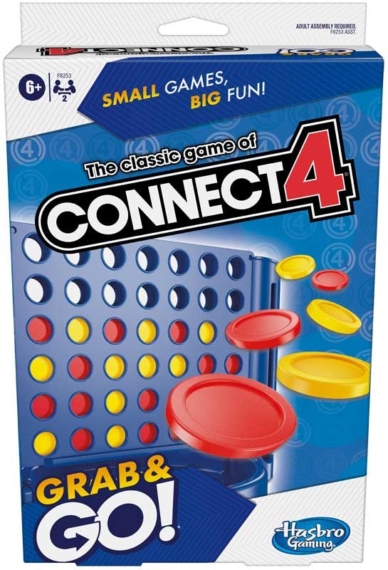 Hasbro Connect 4 Grab & Go Travel Game