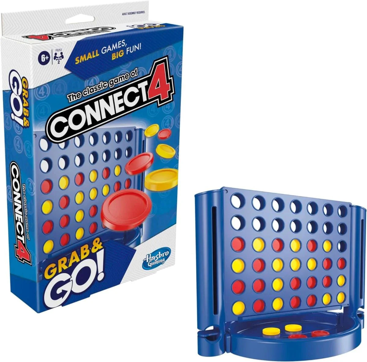 Hasbro Connect 4 Grab & Go Travel Game