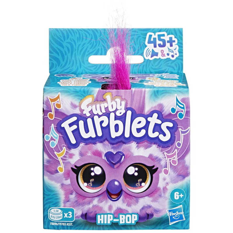 Furby Furblet Hip-Bop Mini Interactive Plush