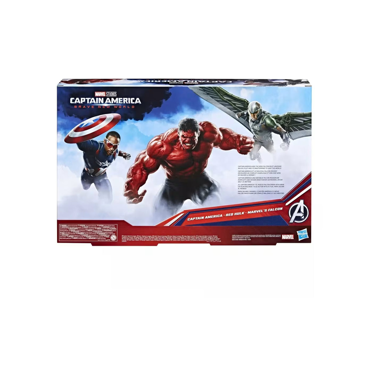 Captain America Brave New World Titan Hero Series 3-Pack