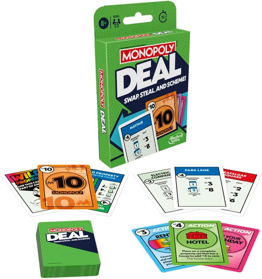 Monopoly Deal Card Game - Refresh Edition