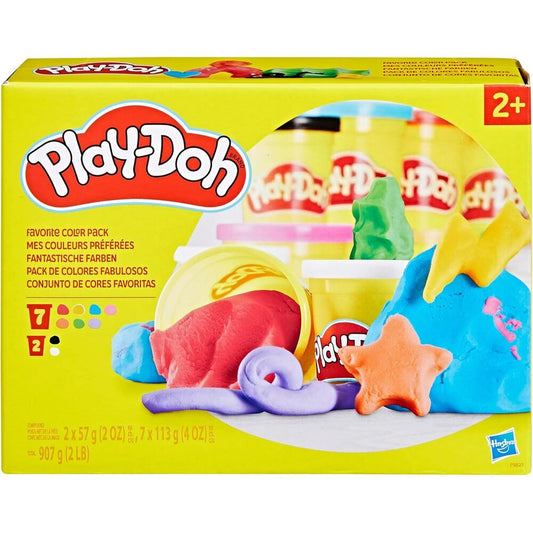 Play-Doh - Favorite Color Pack - 9 Pcs