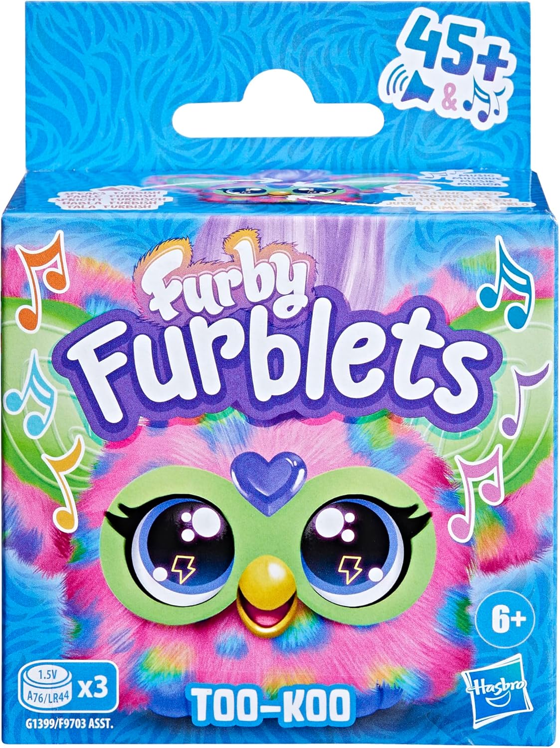 Furby Furblet Too-Koo Mini Interactive Plush