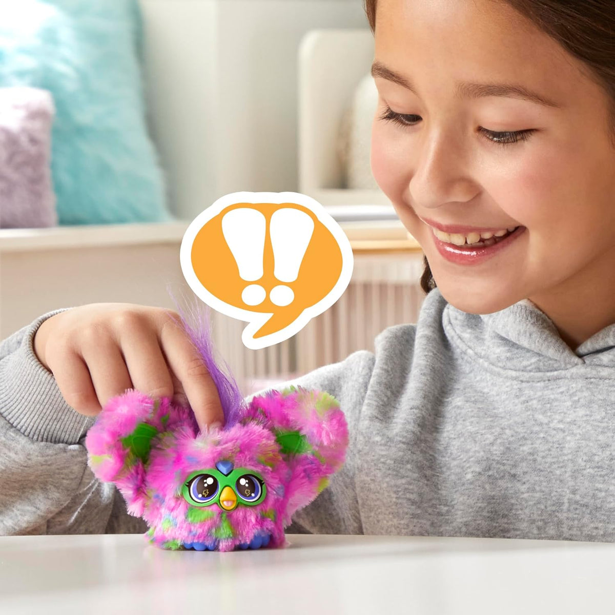 Furby Furblet Too-Koo Mini Interactive Plush