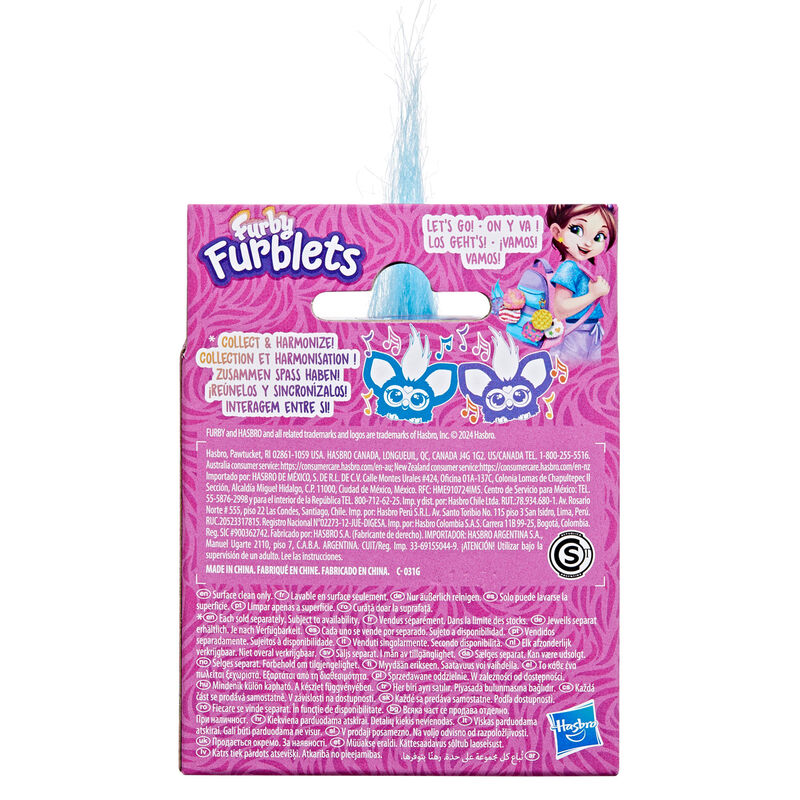 Furby Furblet Groo-Vee Mini Interactive Plush