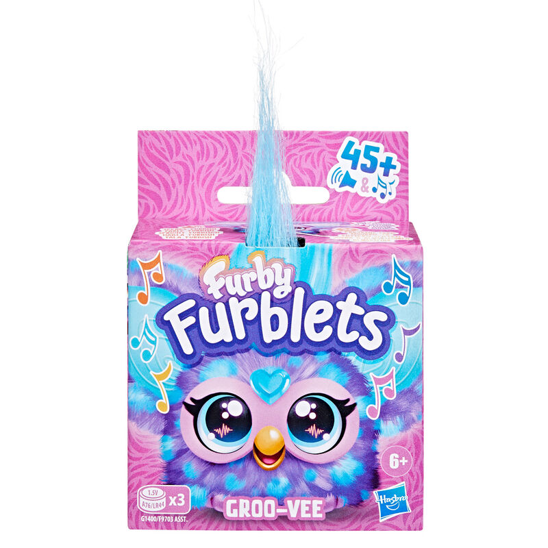 Furby Furblet Groo-Vee Mini Interactive Plush