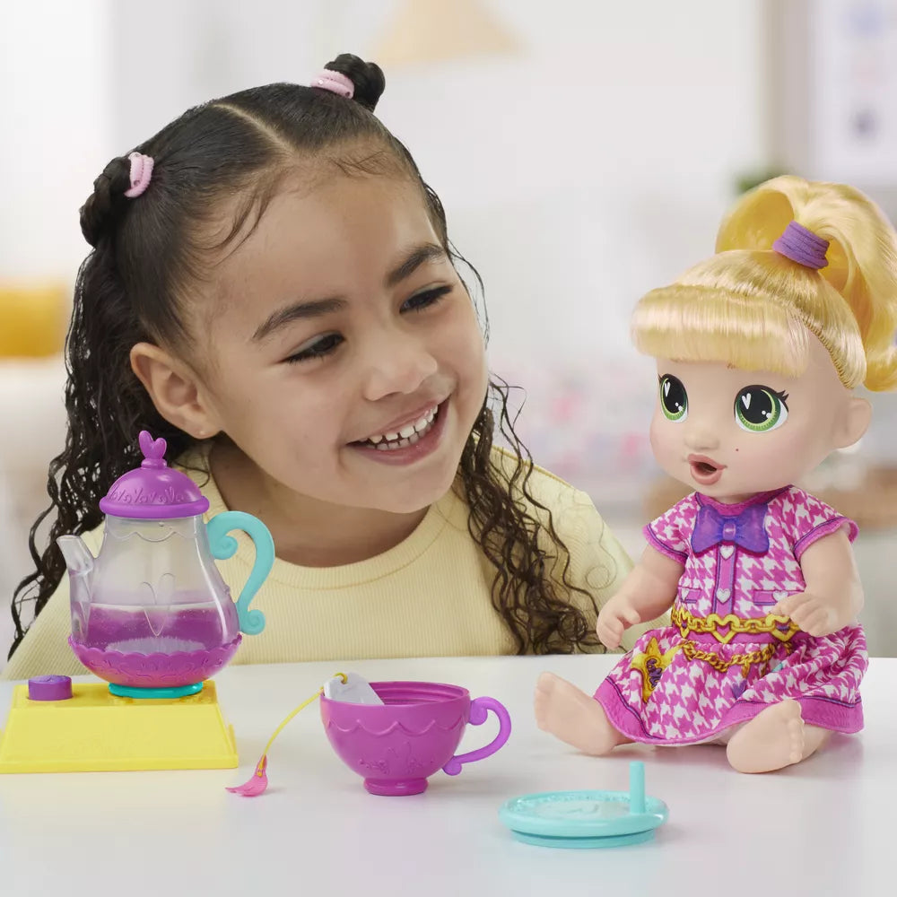 Baby Alive Bubbly Tea Party Lala Doll - Blonde Hair
