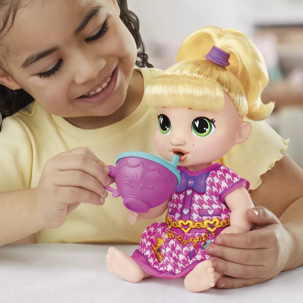 Baby Alive Bubbly Tea Party Lala Doll - Blonde Hair