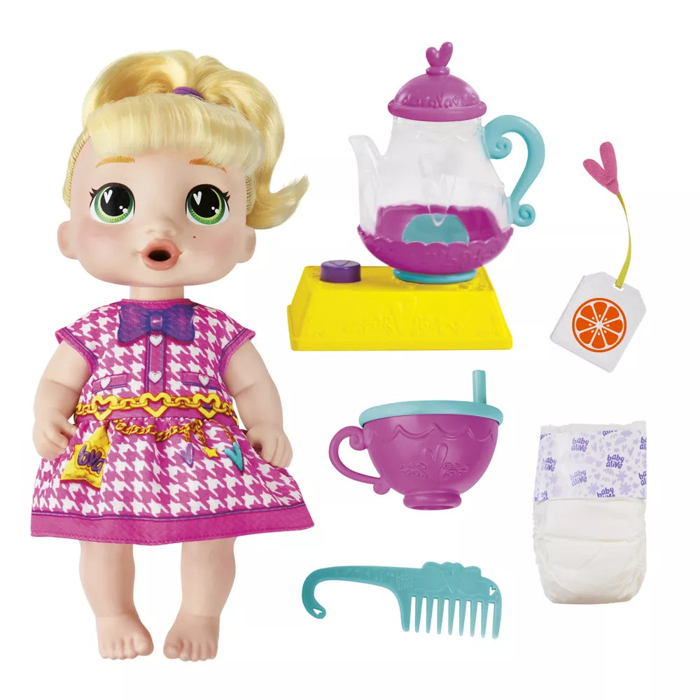 Baby Alive Bubbly Tea Party Lala Doll - Blonde Hair