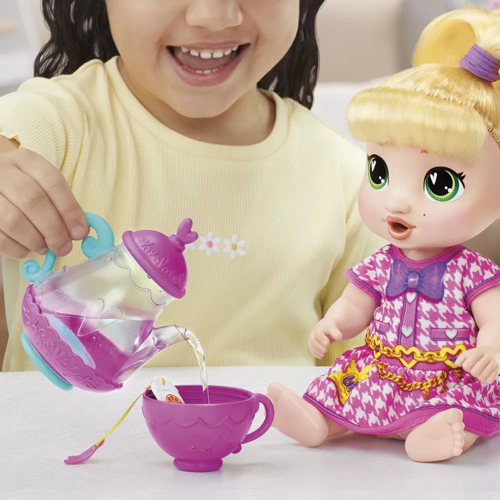 Baby Alive Bubbly Tea Party Lala Doll - Blonde Hair