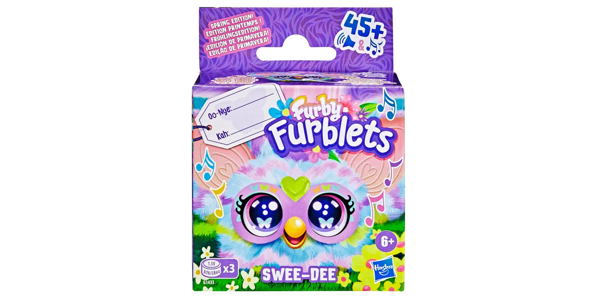Furby Furblet Swee-Dee Mini Interactive Plush