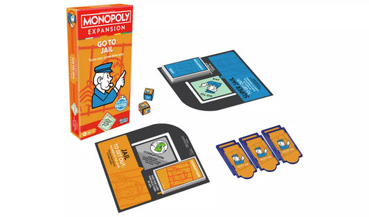 Monopoly Go To Jail Card Game
