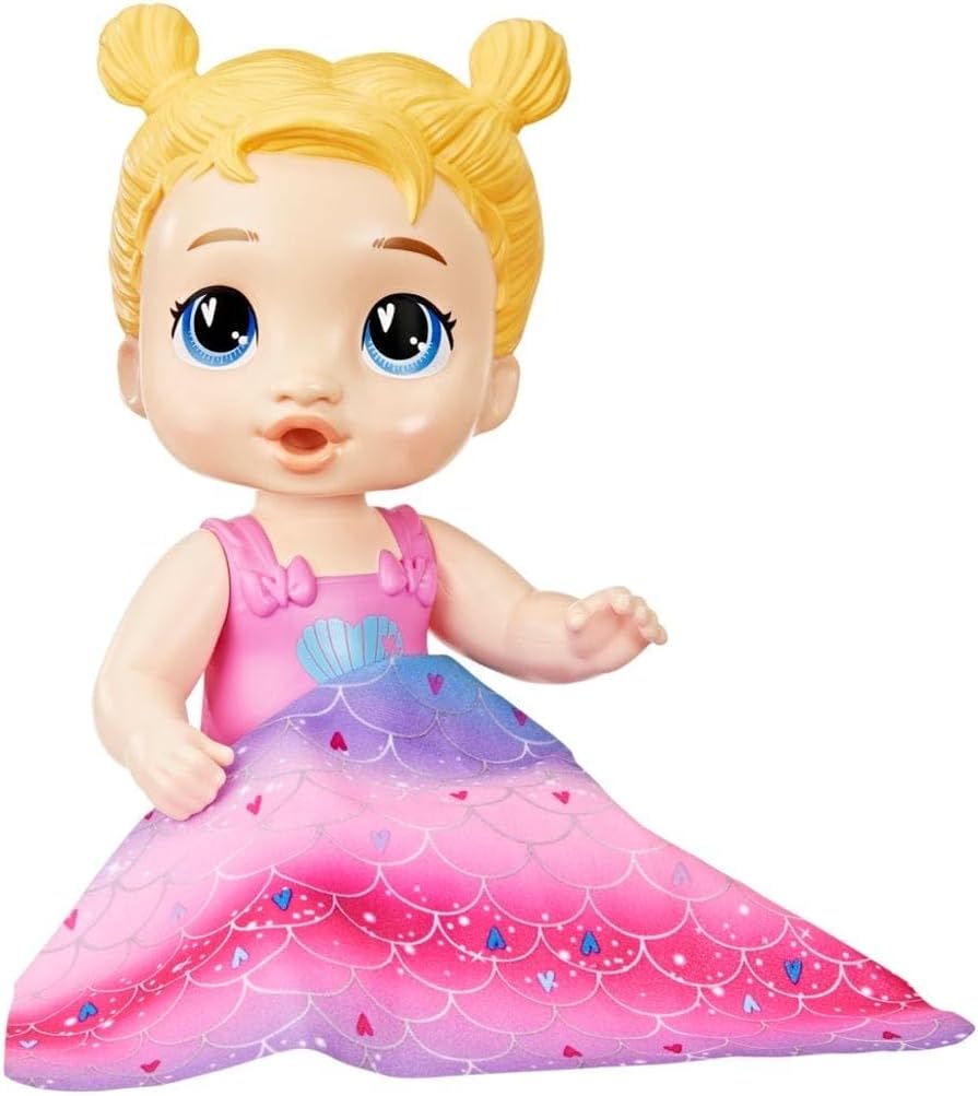 Baby Alive Mermaid Splash Harper Doll - Blonde Hair