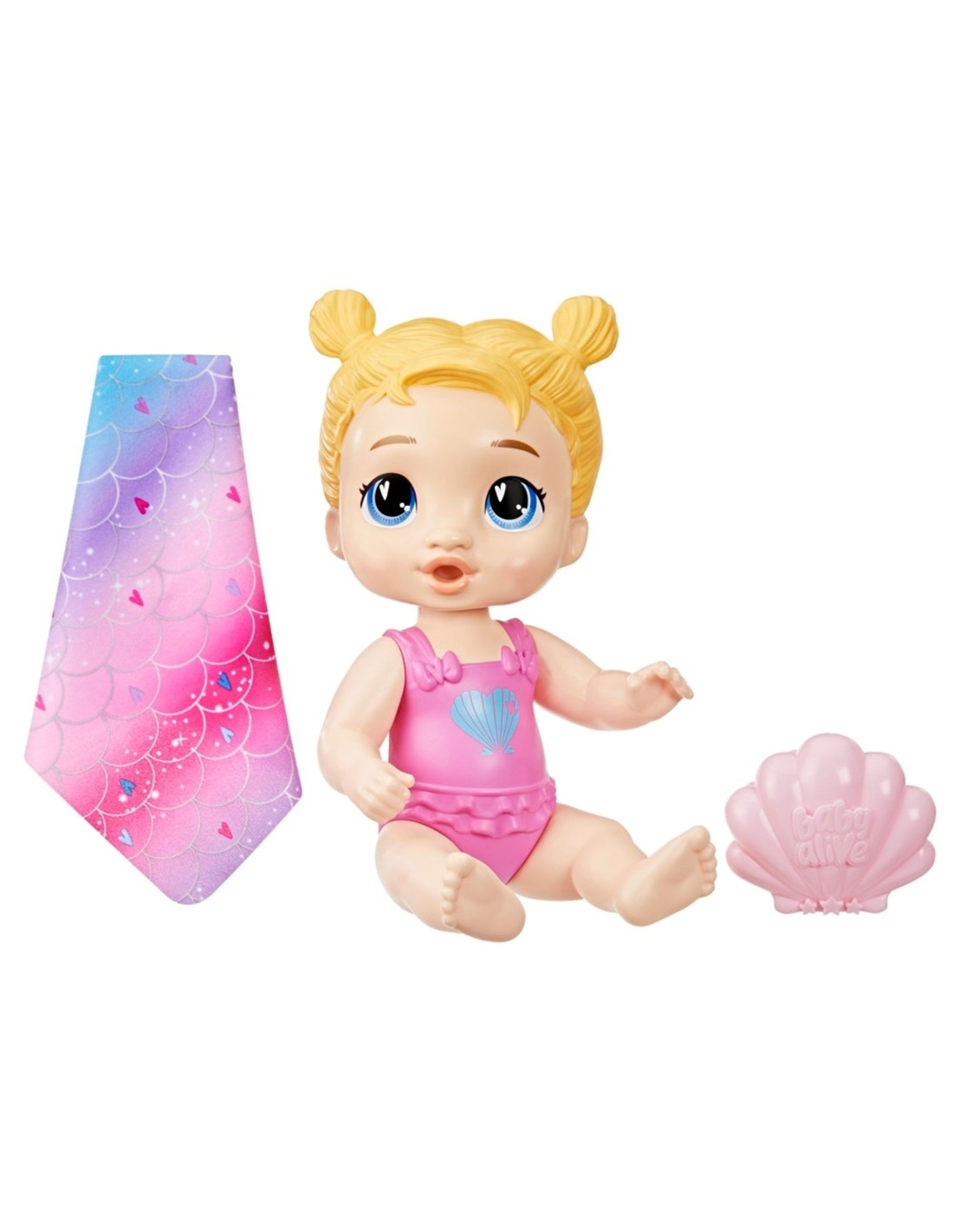 Baby Alive Mermaid Splash Harper Doll - Blonde Hair